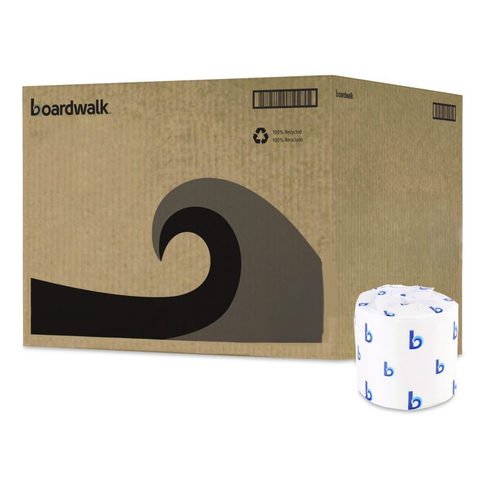 15185033 One-Ply Toilet Tissue, Septic Safe, White, 1,000 Sheets/Roll, 96 Rolls/Carton - Image 1