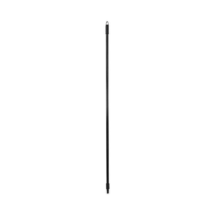 788016 Fiberglass Broom Handle, Nylon Plastic Threaded End, 1" dia x 60", Black - Image 1