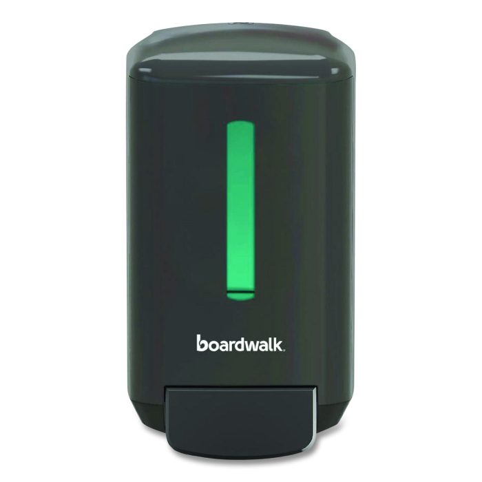 15083701 Manual Liquid Soap Dispenser, 5.8 x 10.3 x 3.9, Black - Image 1