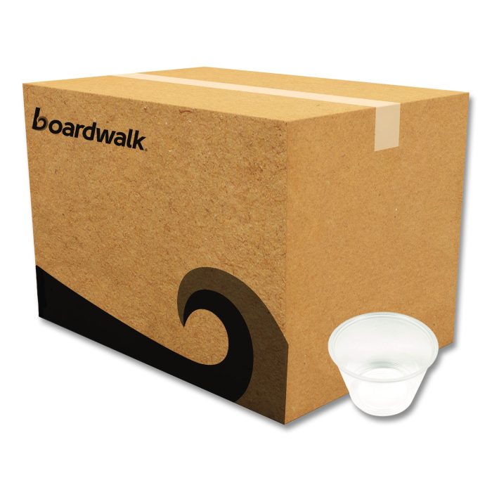 15042020 Souffle/Portion Cups, 4 oz, Plastic, Translucent, 2,500/Carton - Image 1