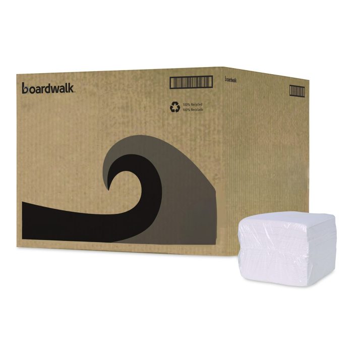 15185167 DRC Wipers, 12 x 13, White, 56 Bag, 18 Bags/Carton - Image 1