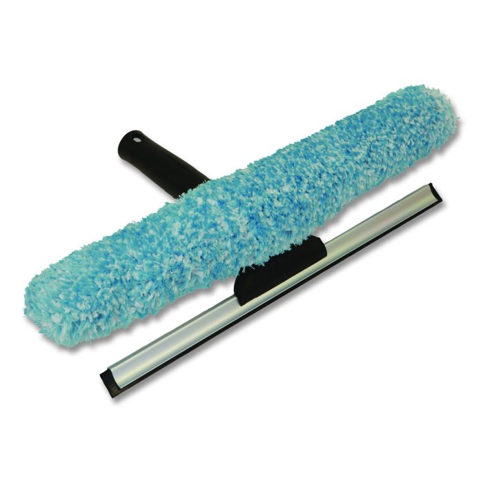 15080283 Combo Window Washer and Squeegee, 12" Wide Blade, Black - Image 1