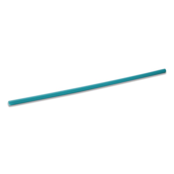 695558 Marine Biodegradable Stir Straws, 5", PHA, Ocean Blue, 1,000/BX, 6 Boxes/Carton - Image 1