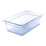 StorPlus Polycarbonate Food Pan, 19.4 qt, 12.5 x 20.75 x 6, Clear, Plastic