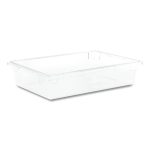 StorPlus Polycarbonate Food Storage Container, 8.5 gal, 18 x 26 x 6, Clear, Plastic