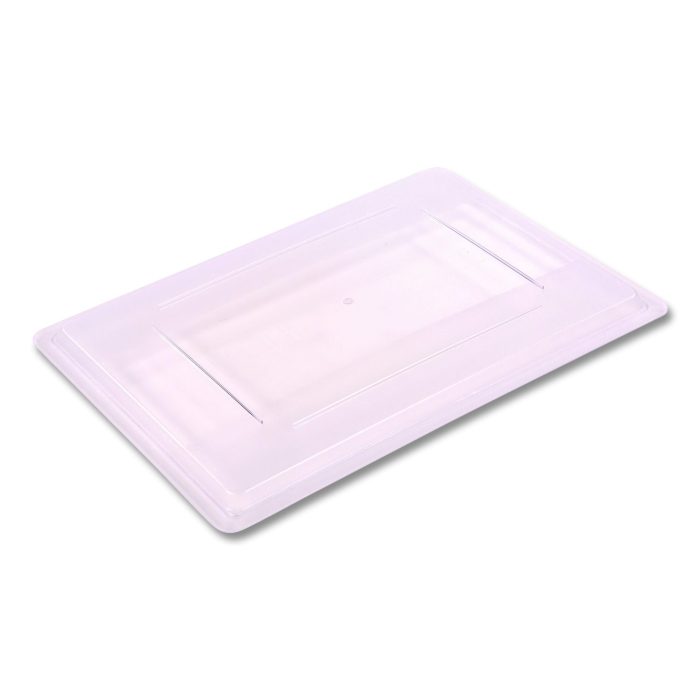 15007568 StorPlus Polycarbonate Food Storage Container Lid, 18 x 26 x 1.28, Clear, Plastic - Image 1
