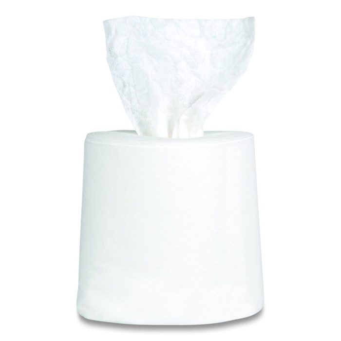689404 S.U.D.S. Single Use Dispensing System Towels For Quat, 1-Ply, 10 x 12, Unscented, White, 110/Roll, 6 Rolls/Carton - Image 1