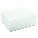 VeraClean Critical Cleaning Wipes, Smooth Texture, 1/4 Fold, 1-Ply, 12 x 13, Unscented, White, 50/Pack, 20 Packs/Carton