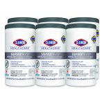 VersaSure Cleaner Disinfectant Wipes, 1-Ply, 6.75 x 8, Fragranced, White, 85/Canister, 6 Canisters/Carton