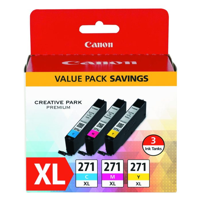 245948 0337c005 (cli-271xl) High-Yield Ink, Cyan/magenta/yellow - Image 1