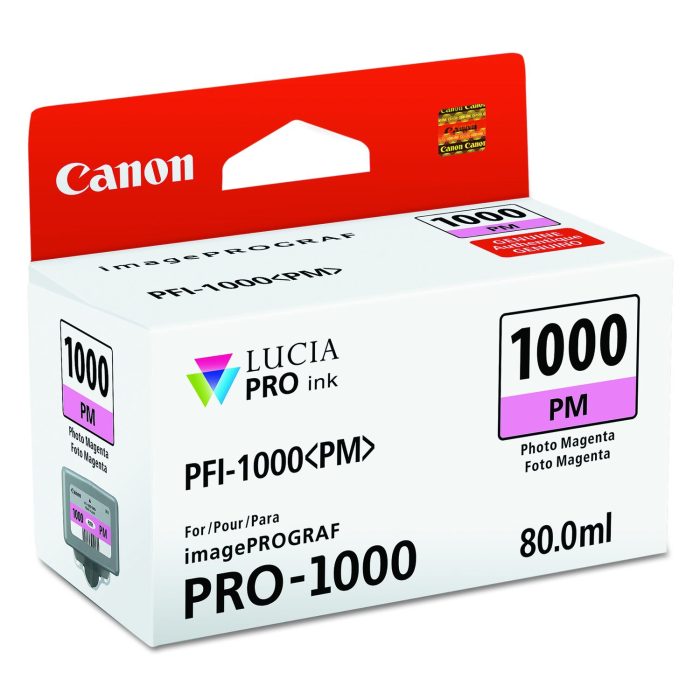 248198 0551c002 (pfi-1000) Lucia Pro Ink, Photo Magenta - Image 1