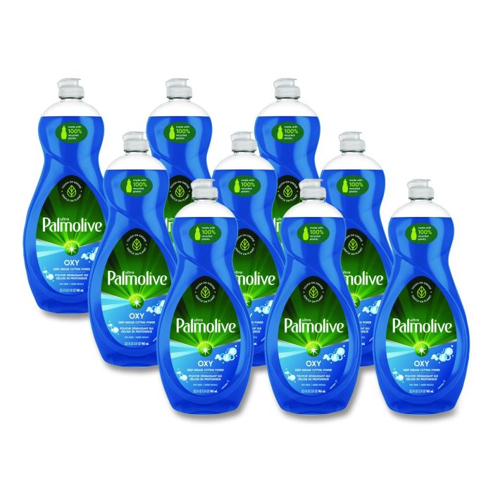 15148698 Oxy Dishwashing Liquid, Fresh Scent, 32 oz Bottle, 9/Carton - Image 1
