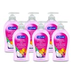 Liquid Hand Soap Pumps, Coconut and Hibiscus Scent, 11.25 oz, 6/Carton