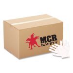 Cotton Inspector Gloves, Reversible, One Size Fits Most, White, 12 Pairs