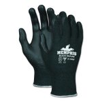 Nitrile Coated Kevlar Gloves, EN388: 4542, 10" Long, Large, Black, Pair