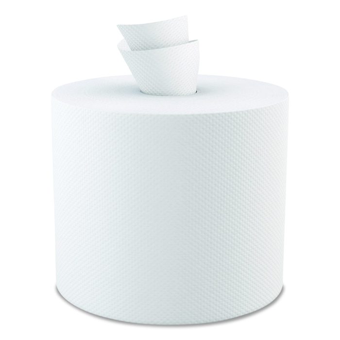 15049012 Select Center-Pull Paper Towels, 1-Ply, 7.31 x 10, White, 1,080/Roll, 6 Rolls/Carton - Image 1