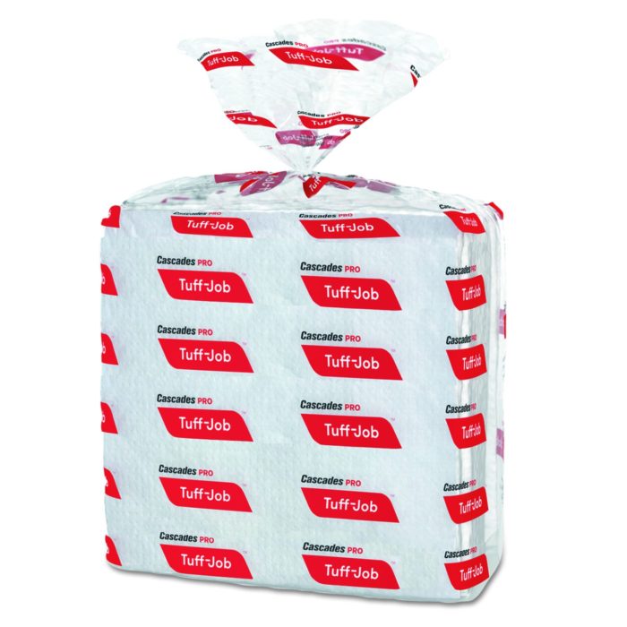 285134 Tuff-Job S600 High Performance Wipers, 12 X 13, 50/bag, 18 Bags/carton - Image 1