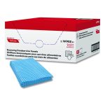 Tuff-Job Foodservice Towels, 12 x 24, Blue/White, 200/Carton