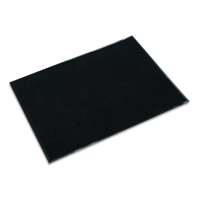 579968 Jasper Indoor/Outdoor Scraper Mat, Black Cut Pile Nylon Surface, 36" x 60" - Image 1