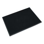Mat-A-Dor Entrance Scraper Mat, Black Fingertip Textured Rubber Surface, 24" x 32"