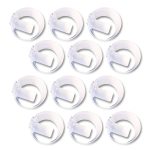 Wall Mount Holder, 6 x 6 x 4, White, 12/Carton