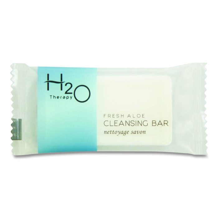 15127316 H2O Therapy Soaps, White Tea and Lemongrass Scent, 0.5 oz Bar, 1,000/Carton - Image 1