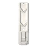 Single EcoLux Air Dispenser Bracket, For Ecolux Air Pump Dispenser Bottles, 1.19 x 0.44 x 5.69, White, 24/Carton