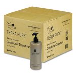 Terra Pure Conditioner Air Pump, Green Tea Lemongrass Scent, 16.23 oz Bottle, 12/Carton