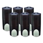 1 Liter Manual Liquid Dispenser, 1 L, 5.1 x 4 x 12.3, Translucent Smoke, 6/Carton