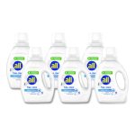 Free Clear Liquid Fabric Softener, Fragrance-Free, 34 oz Bottle, 6/Carton