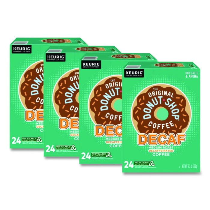 15051522 Decaf Coffee K-Cup Pods, 96/carton - Image 1