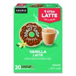 Vanilla One Step Latte K-Cups, 20/Box