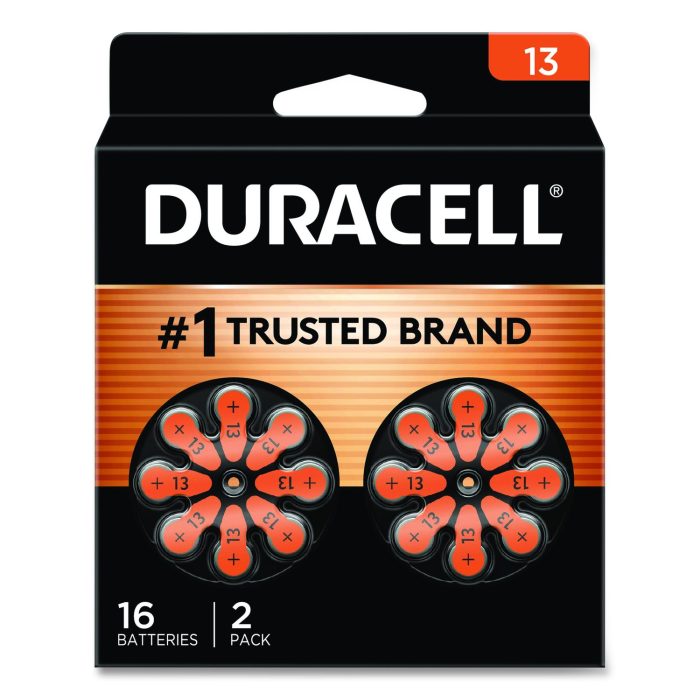 15096503 Hearing Aid Battery, #13, 16/pack - Image 1