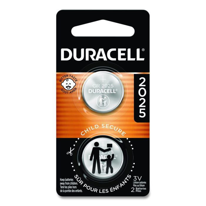 15124852 Lithium Coin Batteries, 2025, 2/pack - Image 1