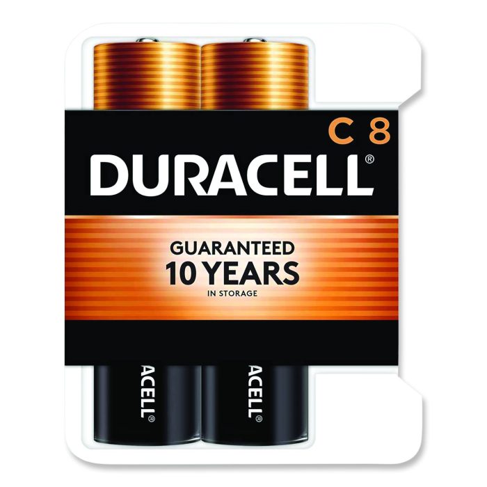 822256 Coppertop Alkaline C Batteries, 8/pack - Image 1