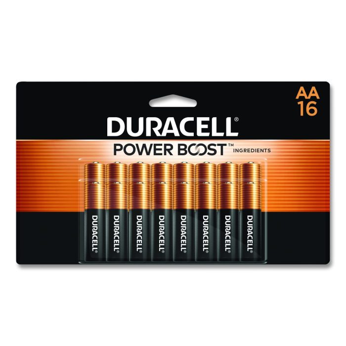 845639 Power Boost CopperTop Alkaline AA Batteries, 16/Pack - Image 1