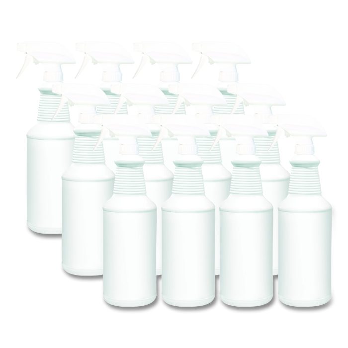 15172613 Water Only Spray Bottle, 32 Oz, White, 12/carton - Image 1