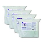 Oxivir TB Disinfectant Wipes Refill, 11 x 12, Unscented, White, 160 Wipes/Refill Pouch, 4 Refill Pouches/Carton