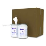 Oxivir 1 Wipes, 1-Ply, 6 x 7, 160/Canister, 12 Canisters/Carton