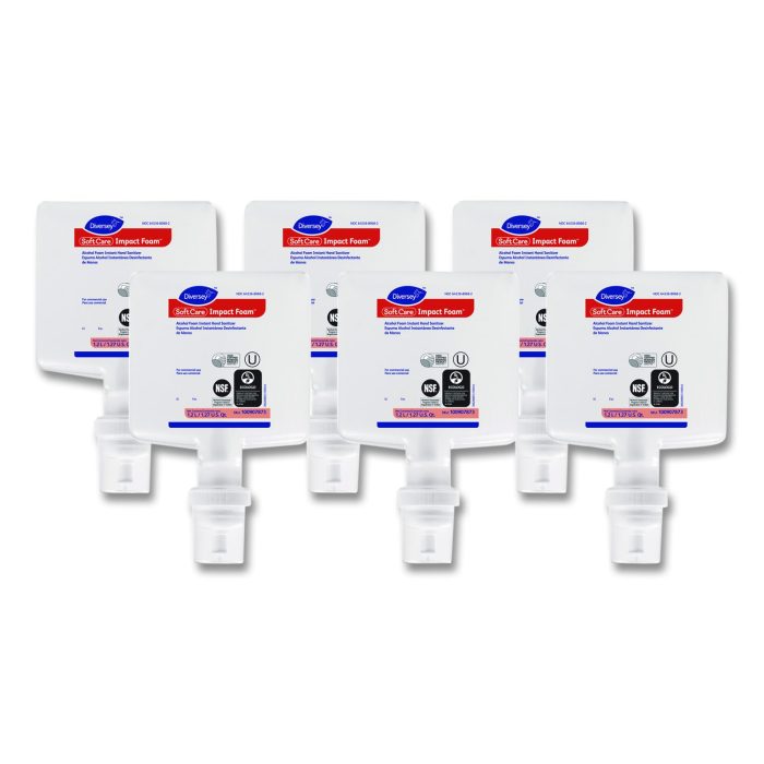 15151309 Soft Care Impact Foam Hand Sanitizer For Intellicare Dispensers, 1,200 Ml Cartridge, Alcohol Scent, 6/carton - Image 1