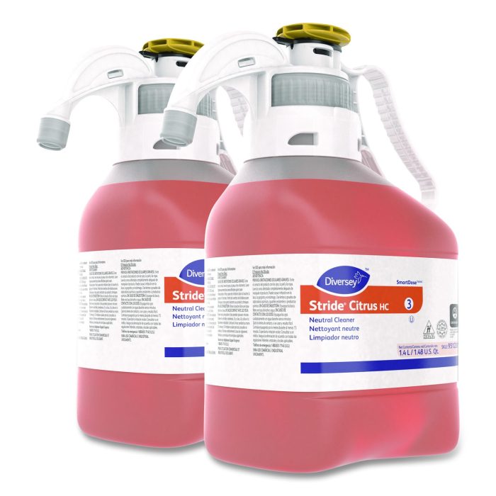 15019408 Stride Neutral Cleaner, Citrus Scent, 1.4 L SmartDose, 2/Carton - Image 1