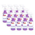 Foaming Acid Restroom Cleaner, Fresh Scent, 32 Oz Spray Bottle, 12/carton