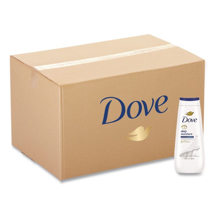 15187511 Dove Body Wash Deep Moisture, 11 oz, 6/Carton - Image 1