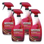 Spitfire All Purpose Power Cleaner, Fresh Crisp Pine Scent, Liquid, 32 oz Spray Bottle, 4/Carton