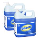 Whistle Laundry Detergent (HE), Floral Scent, 2 gal Bottle, 2/Carton
