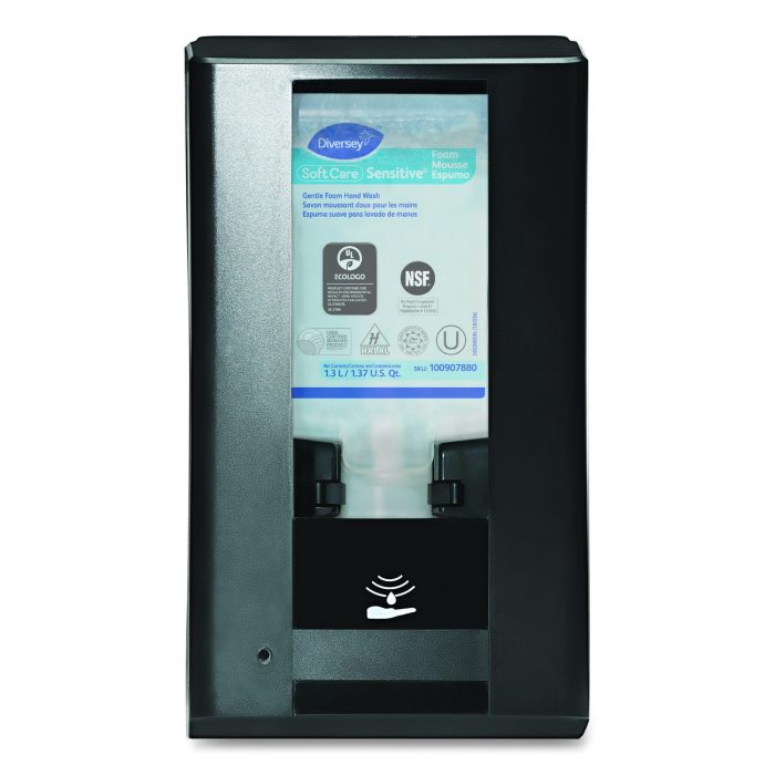 707746 Intellicare Hybrid Dispenser For Soap/sanitizer, 1,200 Ml/1,300 Ml, 13.38 X 13.39 X 12.24, Black - Image 1