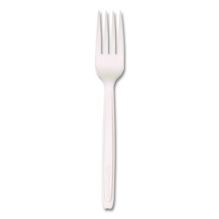 15004881 Cutlery for Cutlerease Dispensing System, Fork, Plastic, White, 960/Carton - Image 1