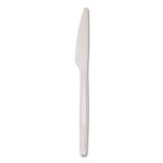Cutlery for Cutlerease Dispensing System, Knife, Plastic, White, 960/Carton