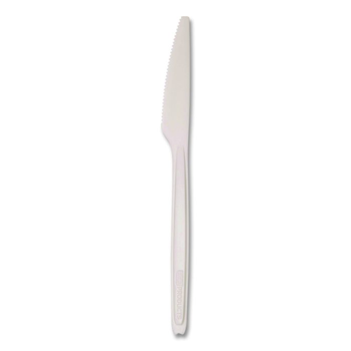 15004875 Cutlery for Cutlerease Dispensing System, Knife, Plastic, White, 960/Carton - Image 1