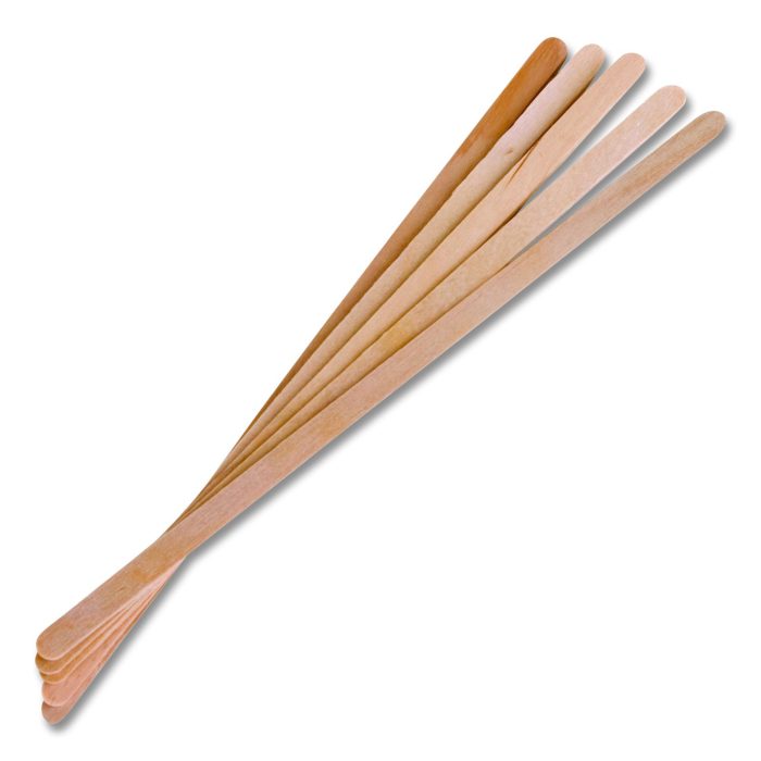890984 Wooden Stir Sticks, 7", 1,000/pack - Image 1